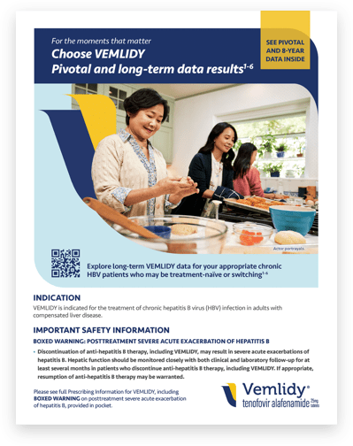 VEMLIDY Data Highlights